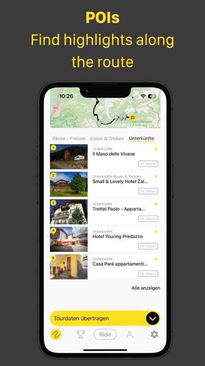 Kurvenheld Turns Tracker. Navi screenshot-6