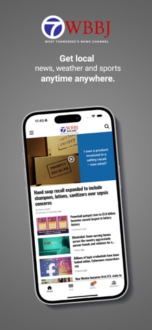 WBBJ 7 Eyewitness News app screenshot