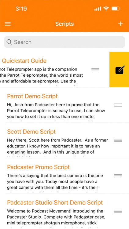 Parrot Teleprompter screenshot-3