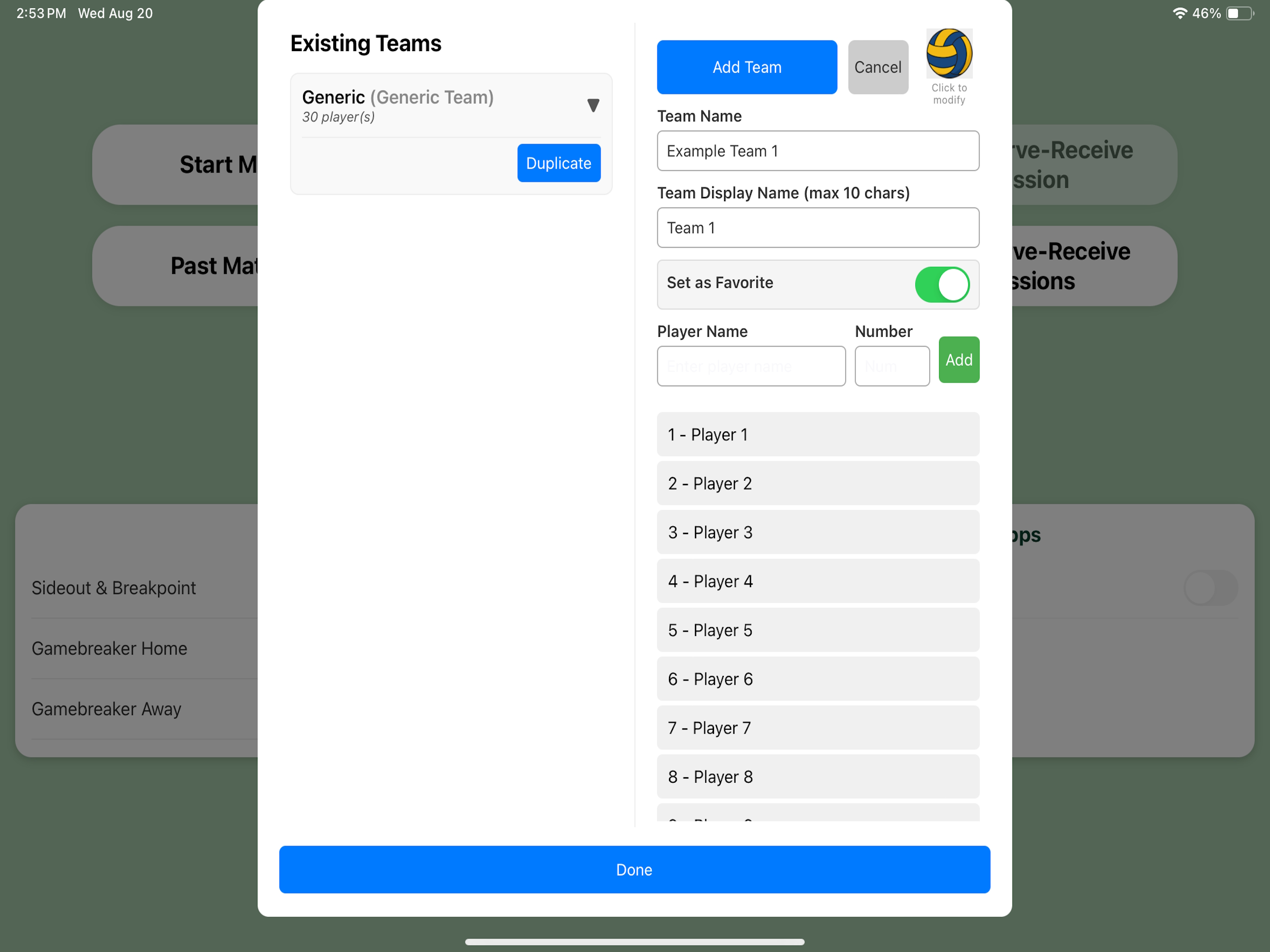Volleyball Stat Tracker screenshot 14