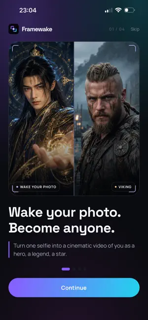Framewake: AI Photo Video screenshot 1