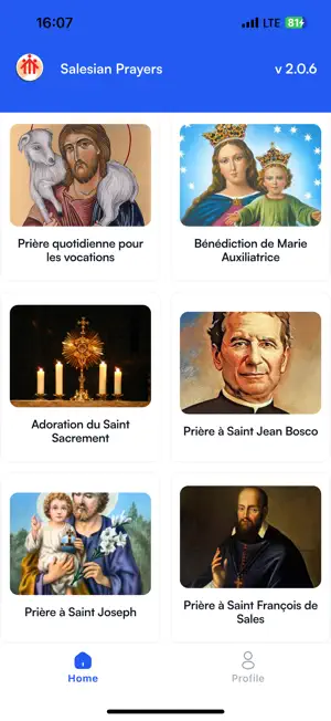 Salésiens en Pière screenshot 2