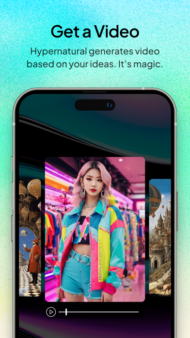 Hypernatural: AI Video Stories Screenshot