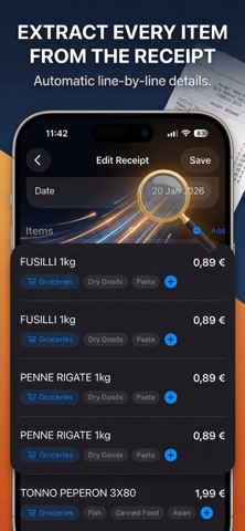 Itemize AI: Receipt Scanner Screenshot 2 of 6
