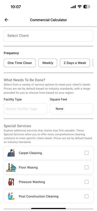 Cleaning Solutions Hub Screenshot 7 of 8