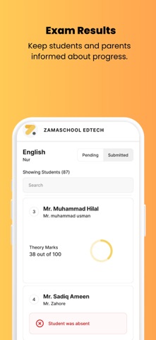ZamaApp: School Management App screenshot