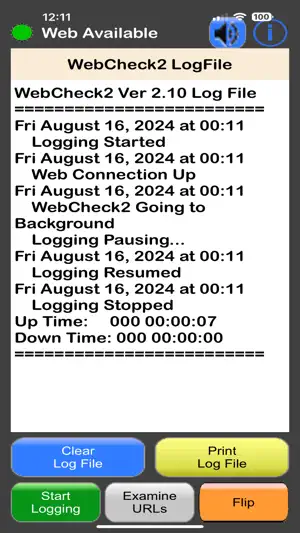 WebCheck2 screenshot 2