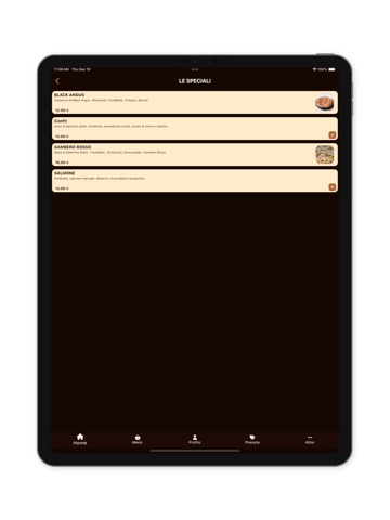 La Cantina del Mondo iPad screenshot