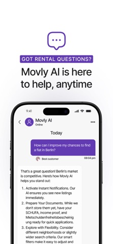 Movly AI Flat Finder Screenshot 4 of 5