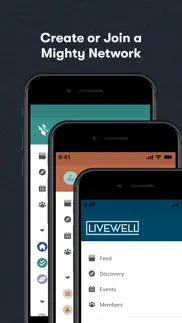 mighty networks iphone screenshot 1