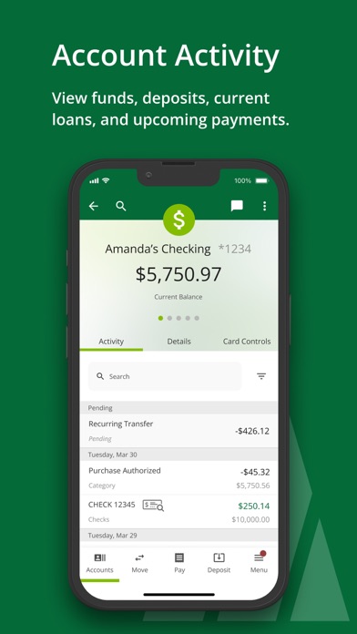 Redwood Credit Union Screenshot