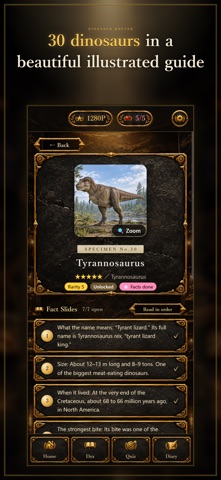 Dino Doctor: Dino Quiz & Dex screenshot 1