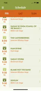 KC Irish Fest screenshot #2 for iPhone