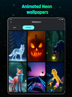 Digital Neon Night Clock screenshot 17