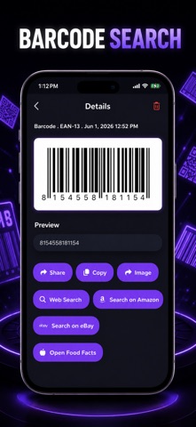 QR Code Scanner - QuickQR Screenshot 5 of 7
