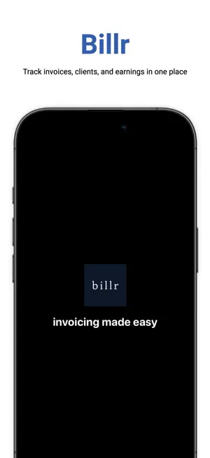 Billr – Invoice & Tracker screenshot 1