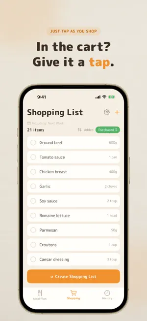 KondateCart: Meal Plan & List screenshot 4