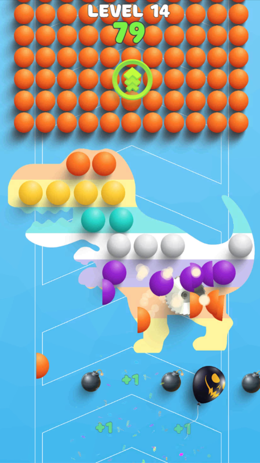 #9. Bubble Pop - Balloon Pop Slice (iOS) 由: Hoang Thi Na