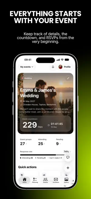 Vowly Event screenshot 2