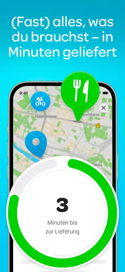 Screenshot 3 di 6 di Wolt Delivery: Food and more