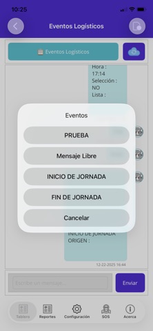 CommandTrackDriver iPhone screenshot