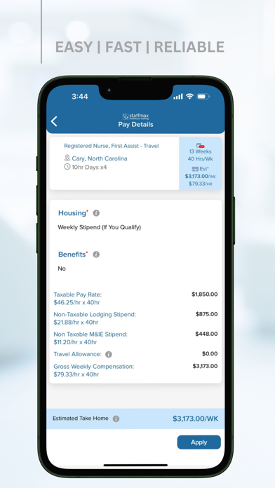Staffmax Healthcare Screenshot