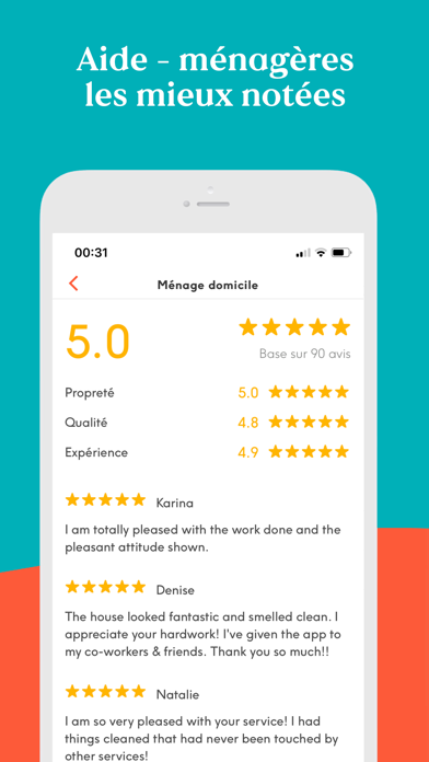 Screenshot #3 pour GetCleaner – Pros à domicile