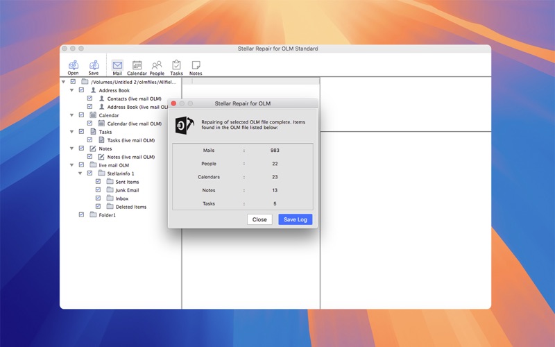 App screenshot