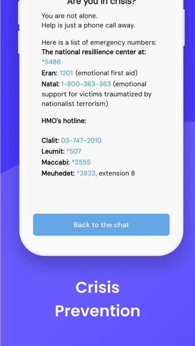 SafeAI for Mental Well-Being Screenshot