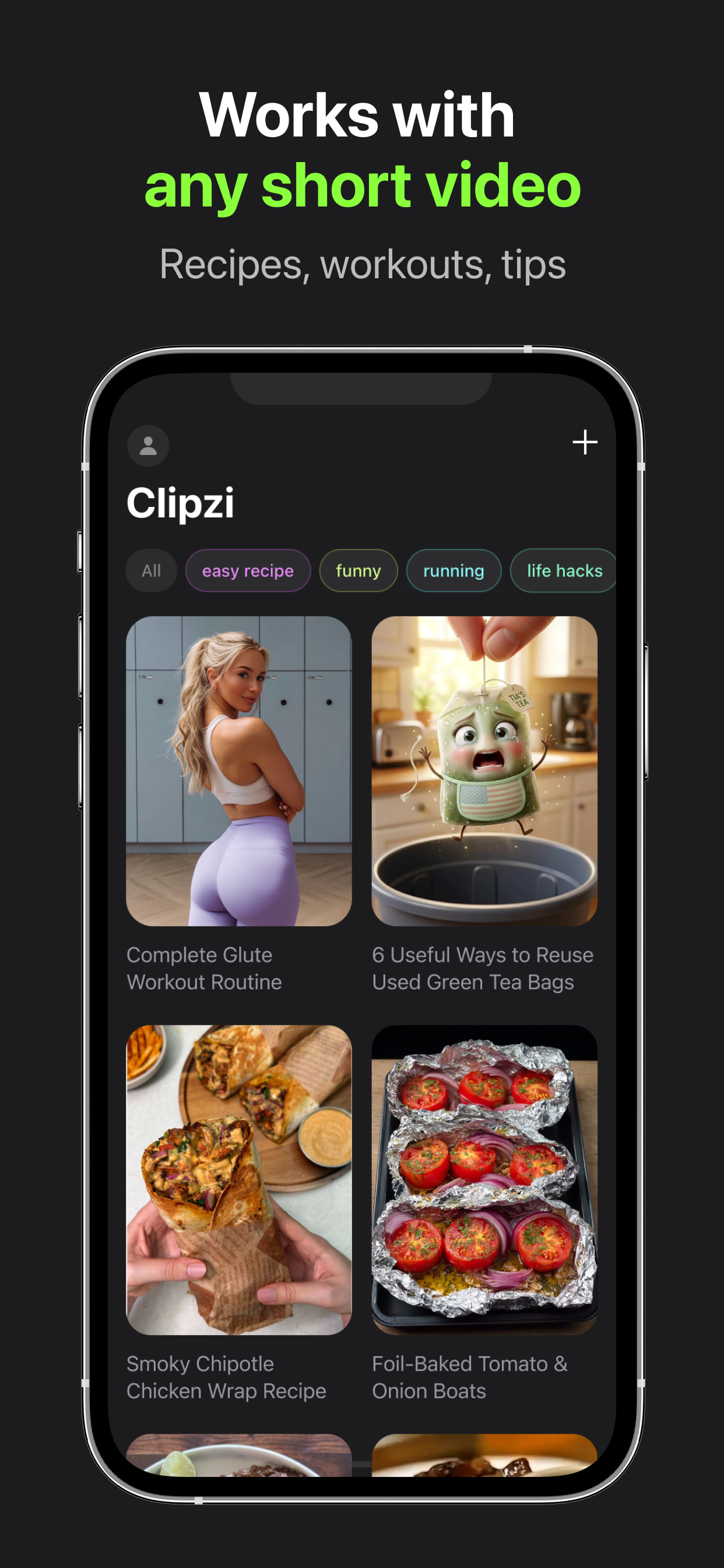 Clipzi — Video to Recipe screenshot 5