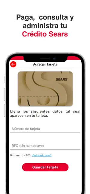 Sears iPhone screenshot 2