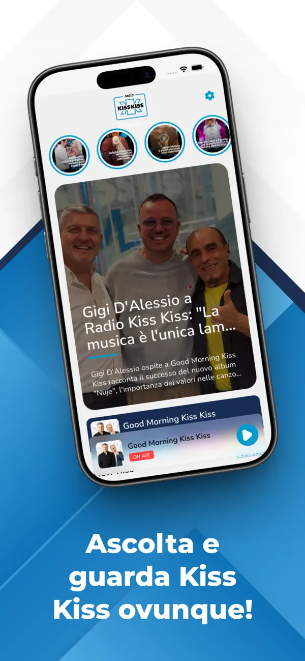 Screenshot #1 pour Radio Kiss Kiss