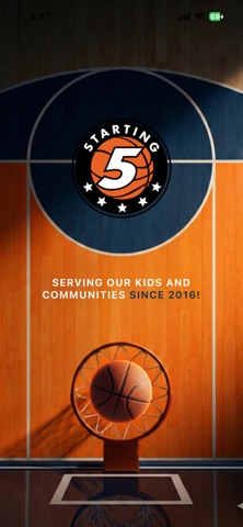 Starting 5 Basketball App Screenshot 1 of 6
