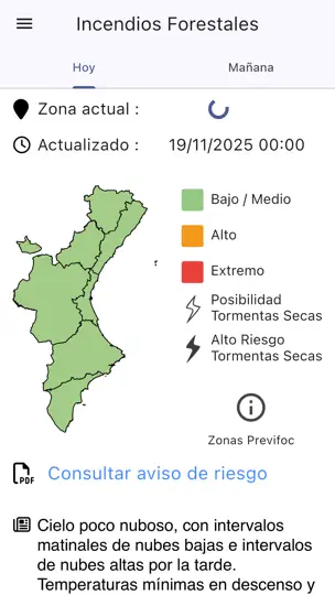 Captura de pantalla de GVA 112 Avisos en iPhone 2