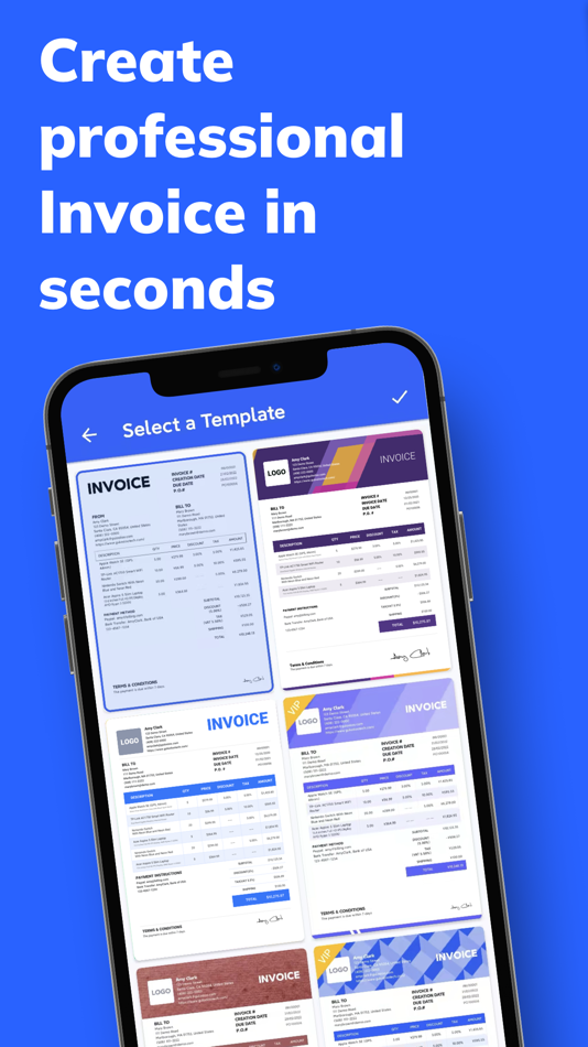 #1. Invoice Maker - Simple & Fast (iOS) Podle: Gulooloo Tech