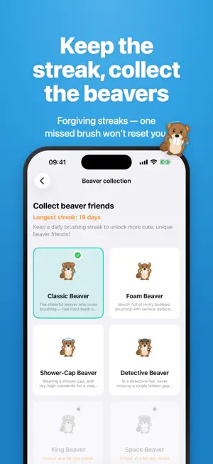 Toothbrush Timer: BrushBeaver screenshot 3