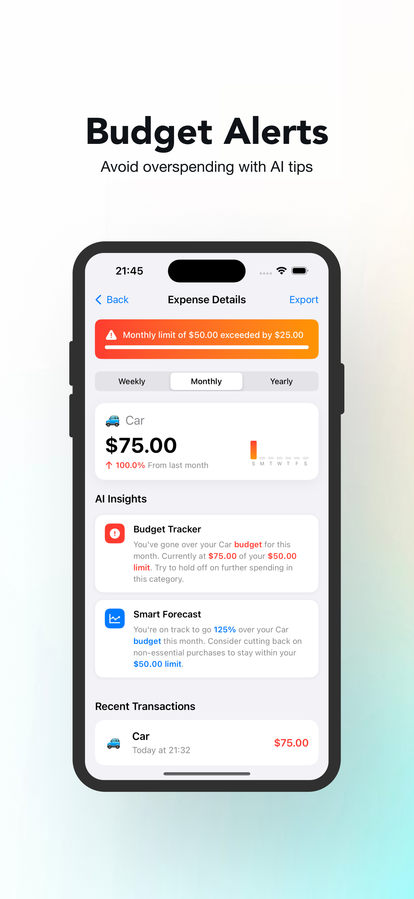 Money Manager: xWalletPro screenshot 4