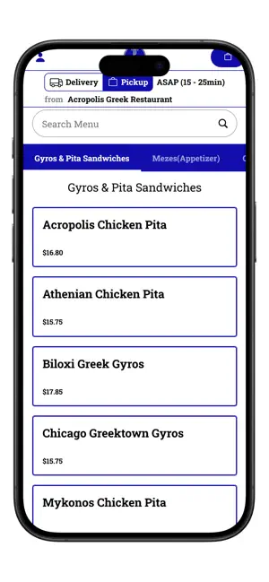 Acropolis Greek Restaurant screenshot 2