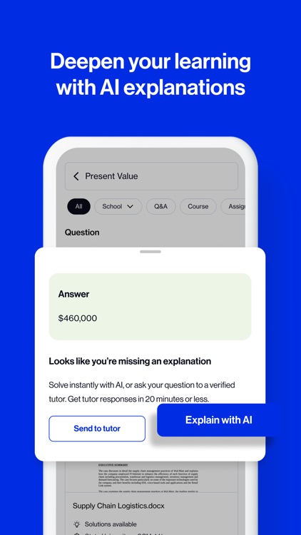 Course Hero: AI Homework Help screenshot-7