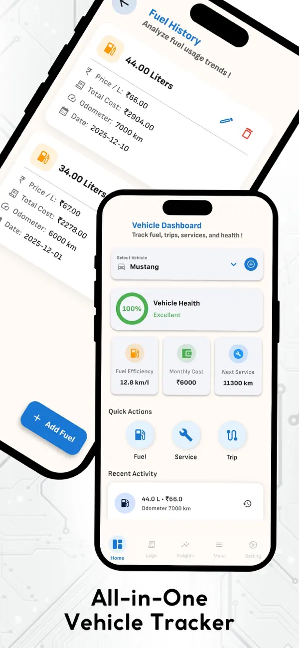 Screenshot #2 pour AutoCare Pro: My Vehicle Care