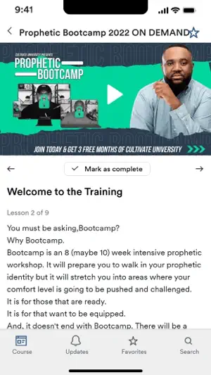 Cultivate University screenshot 1