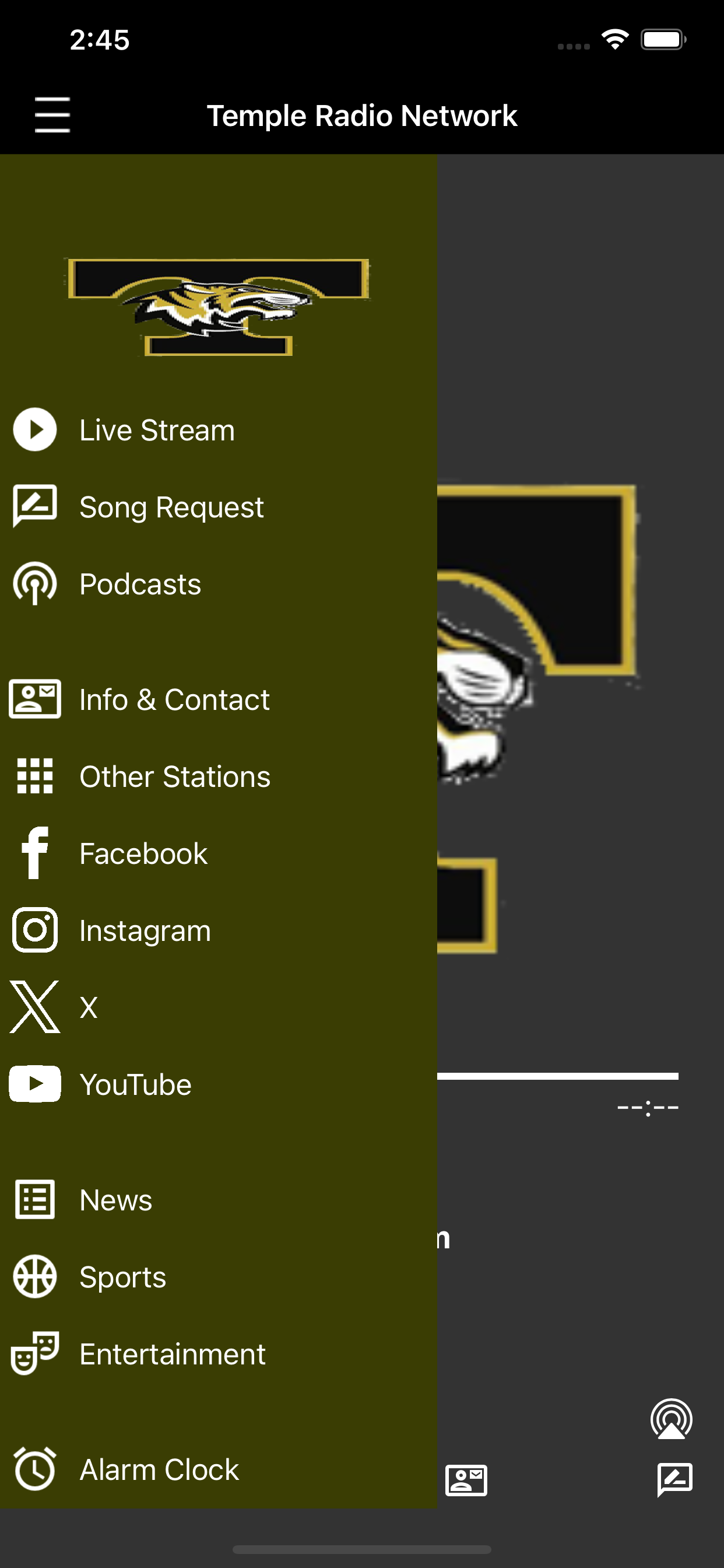 Temple Tigers Network screenshot 2