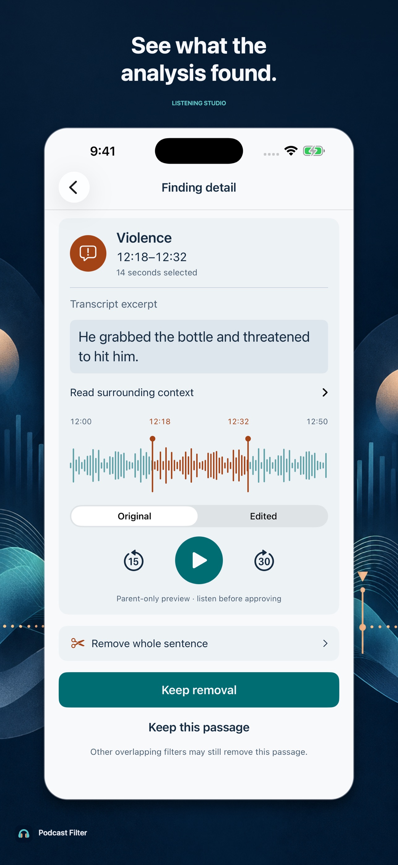 Screenshot 6 of Podcast Filter