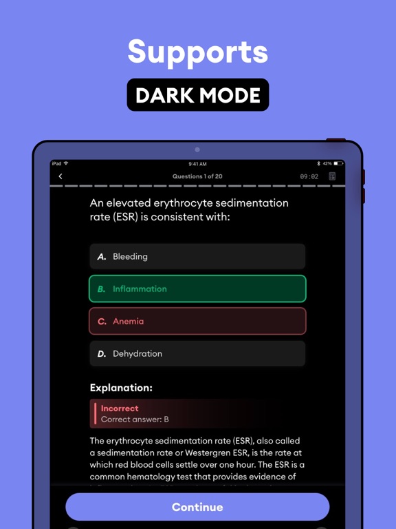 NCLEX PN Exam Practice 2026 iPad screenshot