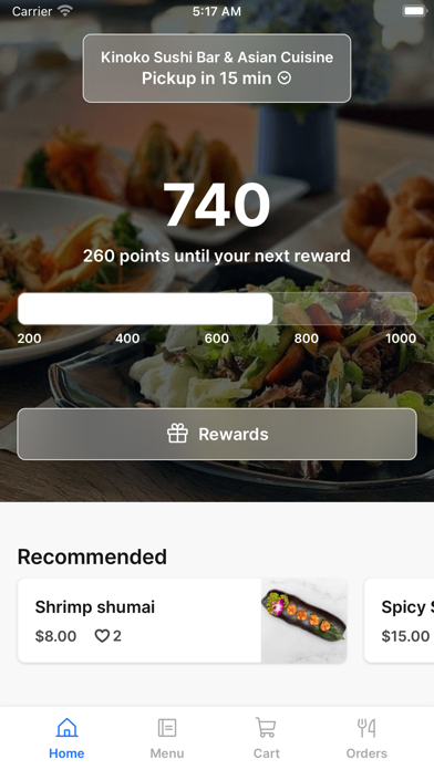 KINOKO Sushi Bar Screenshot