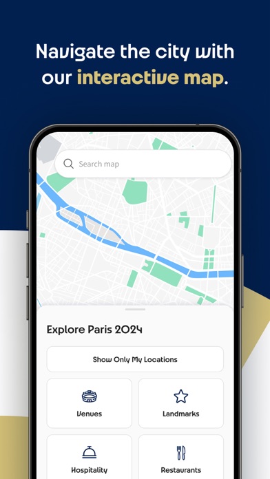 Paris 2024 Hospitality Screenshot