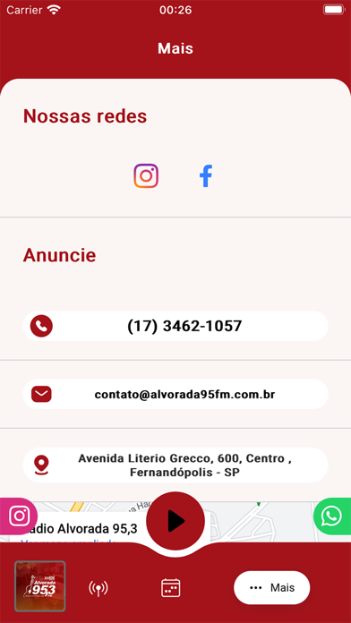 Alvorada 95,3 FM Screenshot