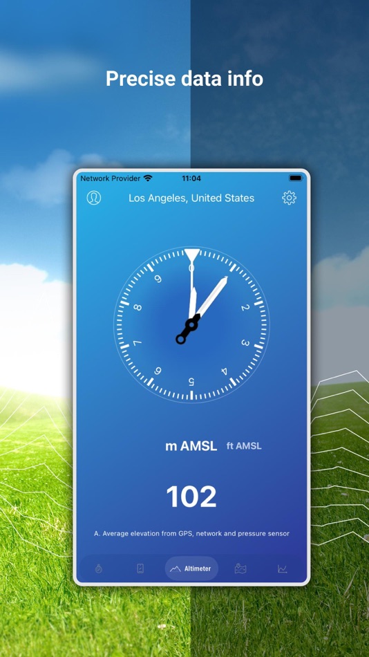 #5. My Barometer and Altimeter (iOS) 由: MYSTIC MOBILE APPS LLC