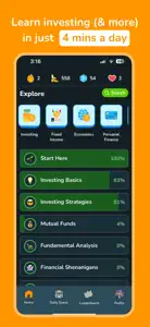 Fingo - Learn Investing & More screenshot #1 for iPhone