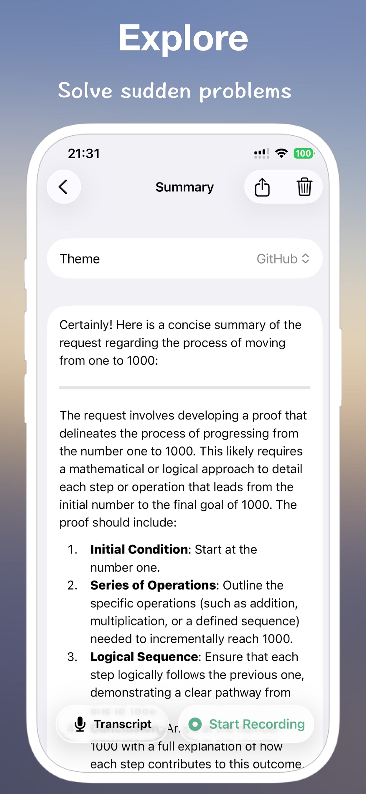 AI Memo - Recording Voice Memo screenshot 4
